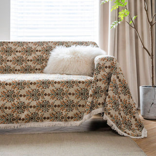 Vintage Floral Sofa Cover