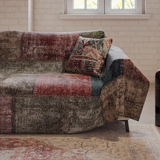 Vintage Patchwork Tribal Sofa/Couch Cover