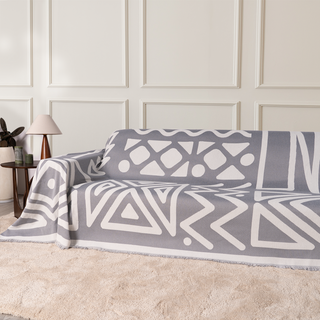 Geometric Boho Style Sofa/Couch Cover - Final Sale