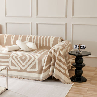 Geometric Boho Style Sofa/Couch Cover - Final Sale