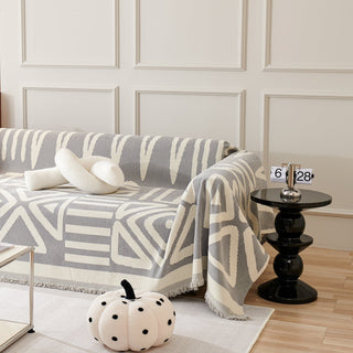 Geometric Boho Style Sofa/Couch Cover - Final Sale
