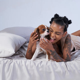 Bamboo Bedding Set - Pet Hair Repellent for Dogs/Cats Family