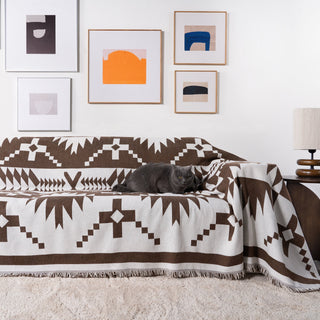 Tribal Pattern Couch Cover - Final Sale