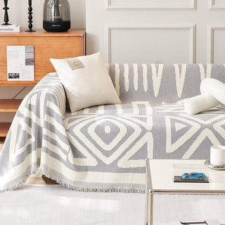 Geometric Boho Style Sofa/Couch Cover - Final Sale