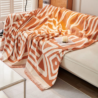 Geometric Boho Style Sofa/Couch Cover - Final Sale