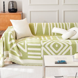 Geometric Boho Style Sofa/Couch Cover - Final Sale