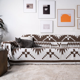 Tribal Pattern Couch Cover - Final Sale