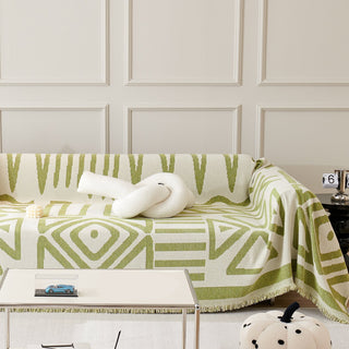 Geometric Boho Style Sofa/Couch Cover - Final Sale