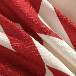 Festive Houndstooth Sofa/Couch Cover