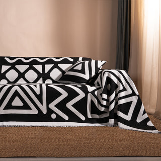 Geometric Boho Style Sofa/Couch Cover - Final Sale