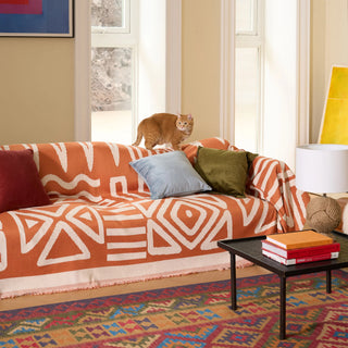 Geometric Boho Style Sofa/Couch Cover - Final Sale