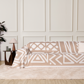 Geometric Boho Style Sofa/Couch Cover - Final Sale