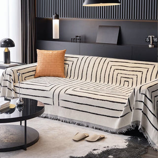 Chic Square Pattern Sofa / Couch Cover