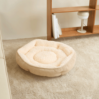 Corduroy Snuggle Sphere Pet Bed