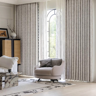 Elegant Patterned Curtain