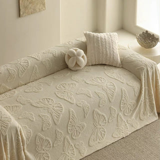 Embossed Butterfly Sofa/Couch Cover