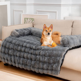 Fluffy Calming Dog Bed Sofa Protector Dog Mat