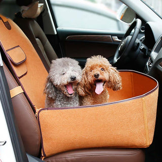 Nature Felt Fabric Dog Car Seat Cover Bed