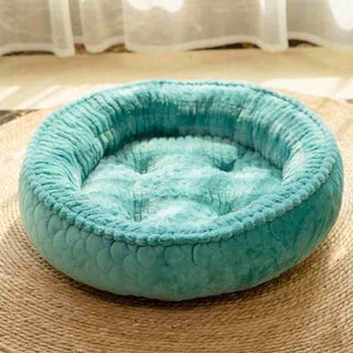 Round Warm Snuggle Nest Orthopedic Support Dog & Cat Bed