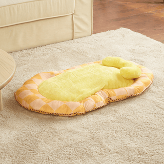 Sunshine Serenity Pet Bed with Pillow