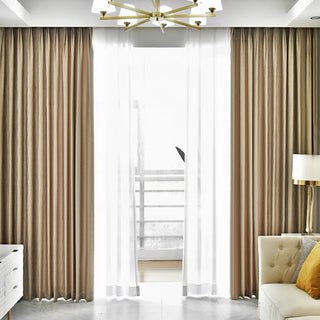 Velvet Luxe Draped Curtain