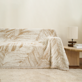 Verdant Whispers Sofa Cover - Final Sale