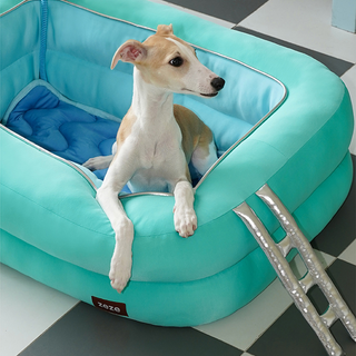 ZEZE Pets Cooling Paddle Pool Pet Bed