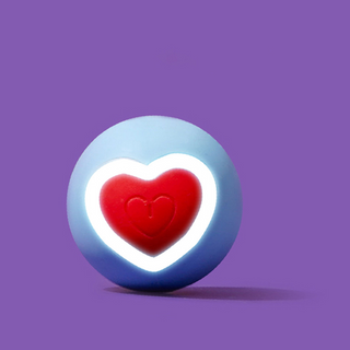 ZEZE Pets Rolling Heart Pet Ball