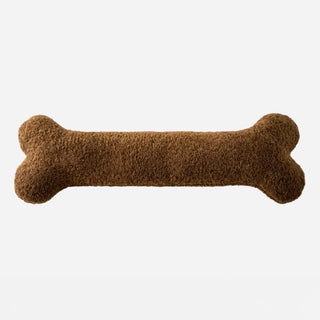 Plush Dog Bone-Shaped Pillow in Soft Hypoallergenic Fabric Perfect for Pet Lovers