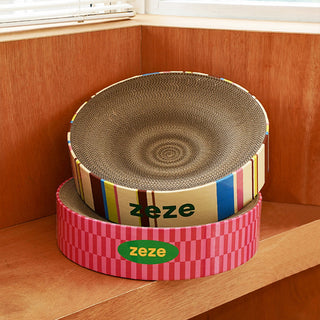 ZEZE Pets 3-in-1 Cat Scratcher Nest