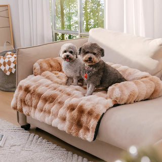 Fluffy Calming Dog Bed Sofa Protector Dog Mat