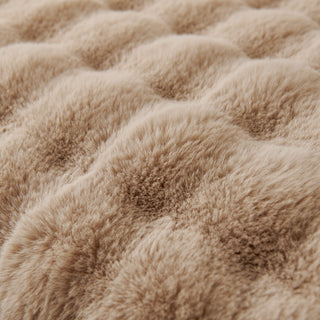 Luxe Ripple Faux Fur Sofa/Couch Cover