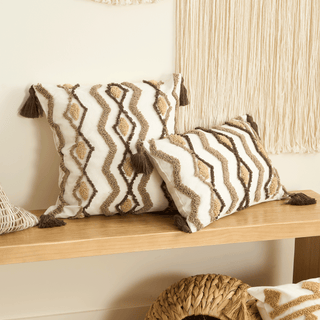 Boho Tassels Sofa Cushion Cover