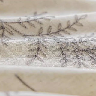 Botanical Embroidered Curtain