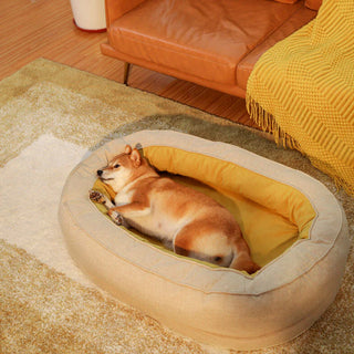 Cozy Donut with Superior Comfort and Style Premium Dog & Cat Bed