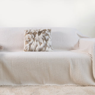 Faux Fur Throw Pillow Cover