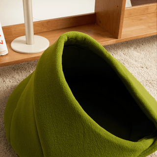 Fleece Hideaway Cat Cave