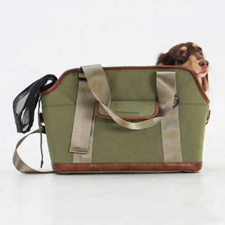 Lightweight Contrast Color Waterproof Multi-Function Dog & Cat Travel Tote Bag