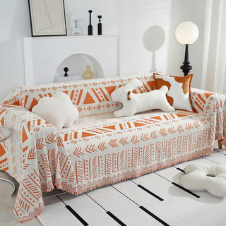 Tribal Geometric Sofa Cover