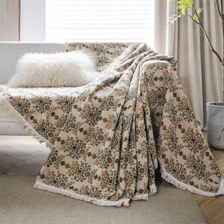 Vintage Floral Sofa Cover