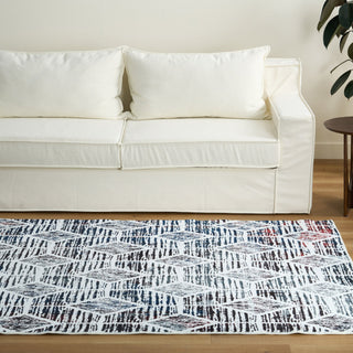 Waterproof Chic Geometric Plush Rug