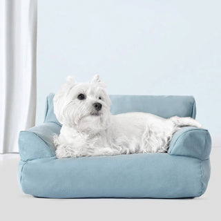 Faux Leather Anti-scratch and Waterproof Cozy Dog Sofa Bed