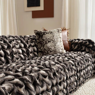 Luxe Warmth Faux Fur Sofa/Couch Cover