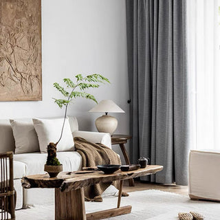 Modern Minimalist Textured Curtain