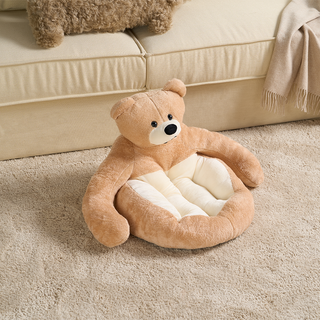 Snuggle Bear Cat Bed