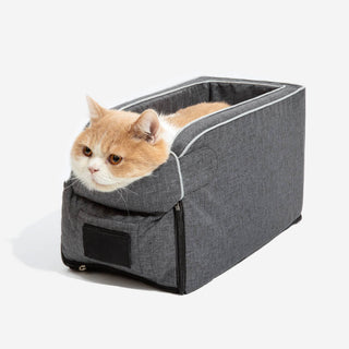 Suede Square Lookout Console Dog & Cat Car Seat