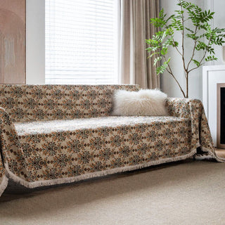 Vintage Floral Sofa Cover