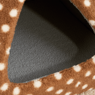 Cocoa Delight Polka Dot Pet Cave