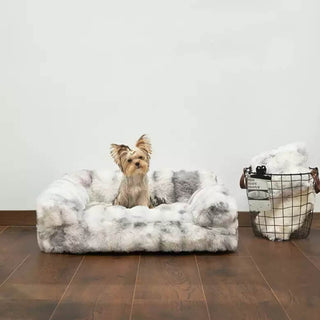 Fluffy Plush Thickened Cozy Dog & Cat Sofa Bed