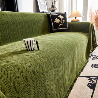 Herringbone Pattern Sofa Cover